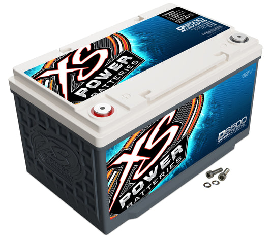 XS Power 12V Pro Car Audio Super Starting Battery 4000W Max Power D6500