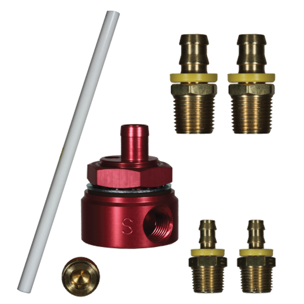 Fass Stk-1002 5/8 Suction Tube Kit W/ Bulkhead Fitting For Ford Ps