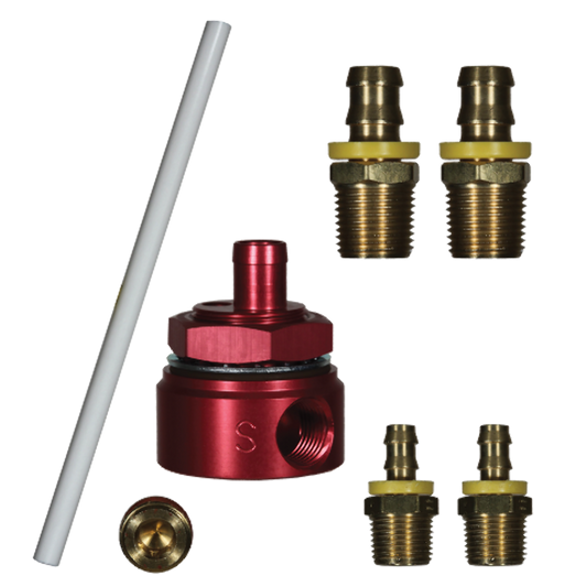 Fass Stk-1002 5/8 Suction Tube Kit W/ Bulkhead Fitting For Ford Ps