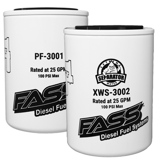 FASS Titanium Series Fuel Filter Package XWS-3002 / PF-3001