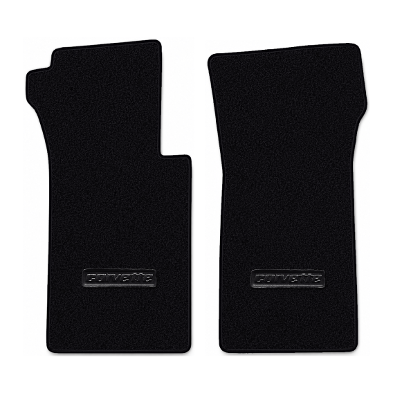 Illustration of 1966 Chevrolet Corvette floor mats with the #D008 Die-Electric 1976-82 Corvette l...