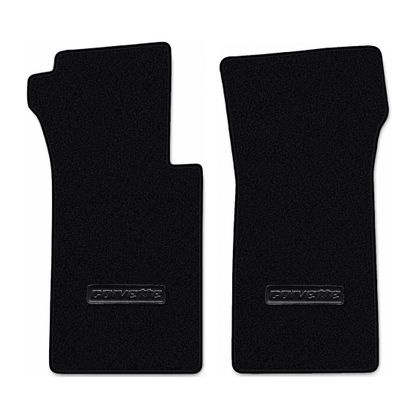 Illustration of 1966 Chevrolet Corvette floor mats with the #D008 Die-Electric 1976-82 Corvette l...