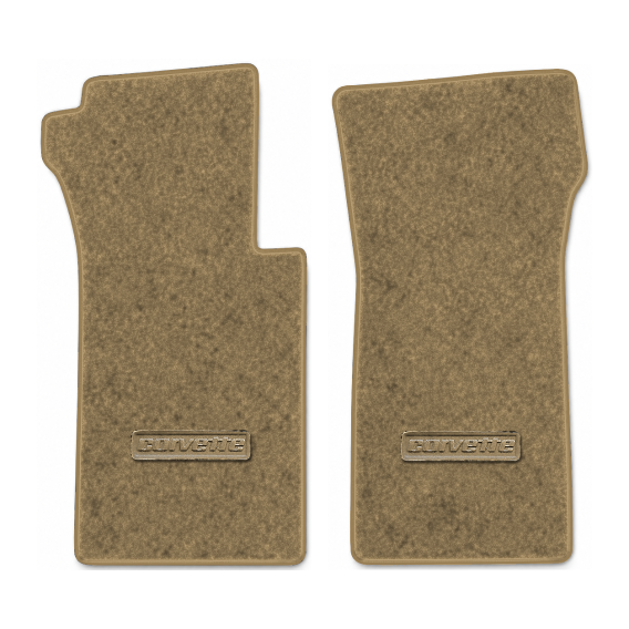Illustration of 1966 Chevrolet Corvette floor mats with the #D008 Die-Electric 1976-82 Corvette l...