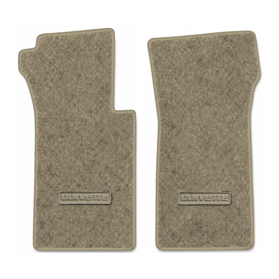 Illustration of 1966 Chevrolet Corvette floor mats with the #D008 Die-Electric 1976-82 Corvette l...