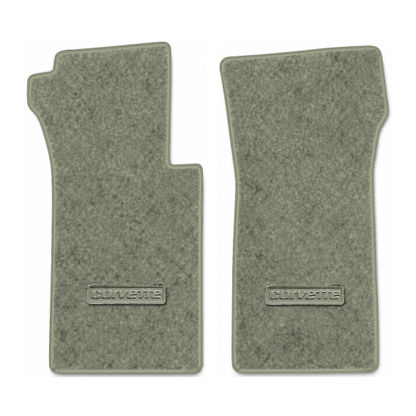 Illustration of 1967 Chevrolet Corvette floor mats with the #D008 Die-Electric 1976-82 Corvette l...