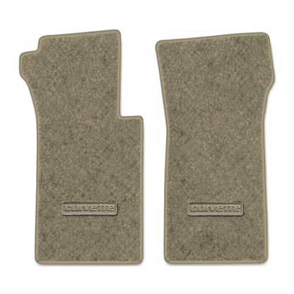 Illustration of 1966 Chevrolet Corvette floor mats with the #D008 Die-Electric 1976-82 Corvette l...