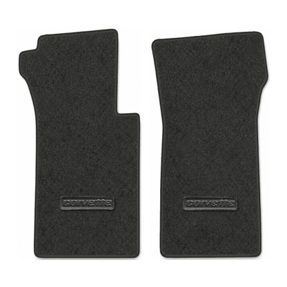 Illustration of 1966 Chevrolet Corvette floor mats with the #D008 Die-Electric 1976-82 Corvette l...
