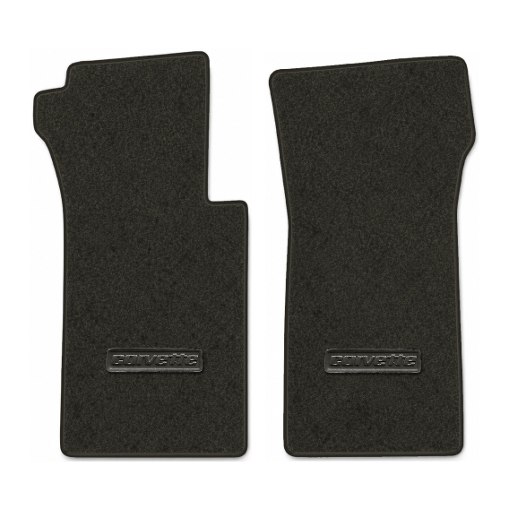 Illustration of 1966 Chevrolet Corvette floor mats with the #D008 Die-Electric 1976-82 Corvette l...