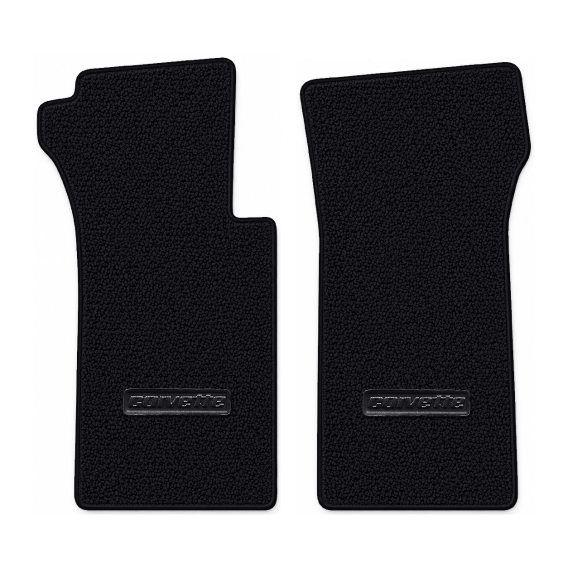 Illustration of 1966 Chevrolet Corvette floor mats with the #D008 Die-Electric 1976-82 Corvette l...