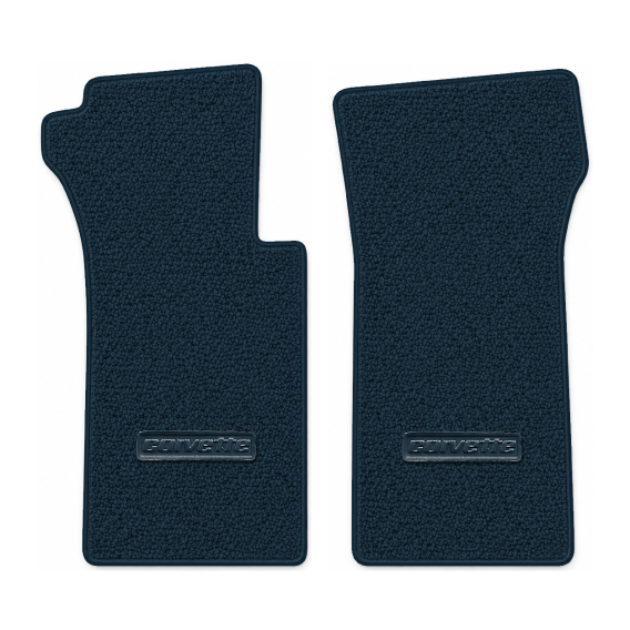 Illustration of 1967 Chevrolet Corvette floor mats with the #D008 Die-Electric 1976-82 Corvette l...