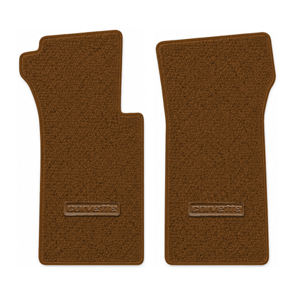 Illustration of 1967 Chevrolet Corvette floor mats with the #D008 Die-Electric 1976-82 Corvette l...