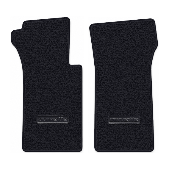 Illustration of 1966 Chevrolet Corvette floor mats with the #D008 Die-Electric 1976-82 Corvette l...