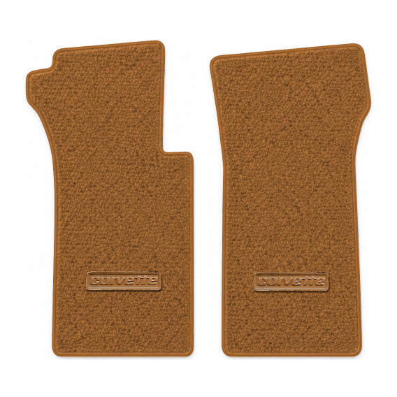 Illustration of 1967 Chevrolet Corvette floor mats with the #D008 Die-Electric 1976-82 Corvette l...