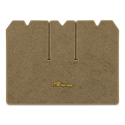 Illustration of 1970 Chevrolet Corvette cargo mat with the #13-P Stingray logo in Essex 1004A Cre...