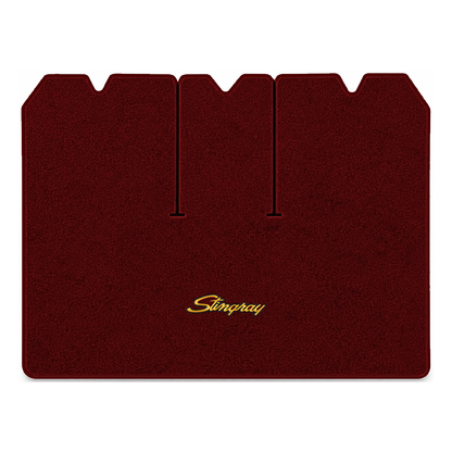 Illustration of 1970 Chevrolet Corvette cargo mat with the #13-P Stingray logo in Essex 1045A Mar...