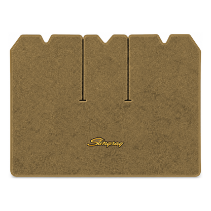 Illustration of 1970 Chevrolet Corvette cargo mat with the #13-P Stingray logo in Essex 1054A Car...