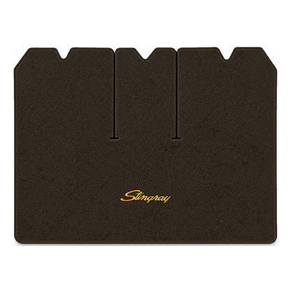 Illustration of 1976 Chevrolet Corvette cargo mat with the #13-P Stingray logo in Essex 1060A Bro...