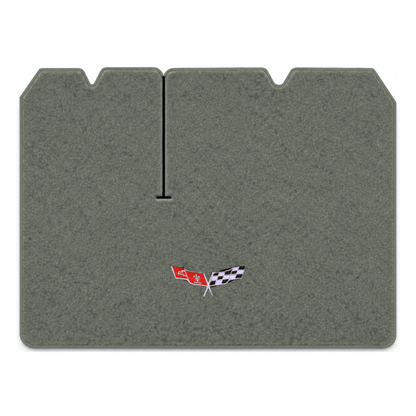 Illustration of 1979 Chevrolet Corvette cargo mat for 2 compartment doors with the #279 77-79 Cor...