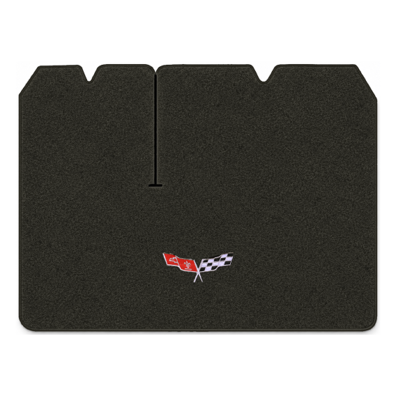 Illustration of 1979 Chevrolet Corvette cargo mat for 2 compartment doors with the #279 77-79 Cor...