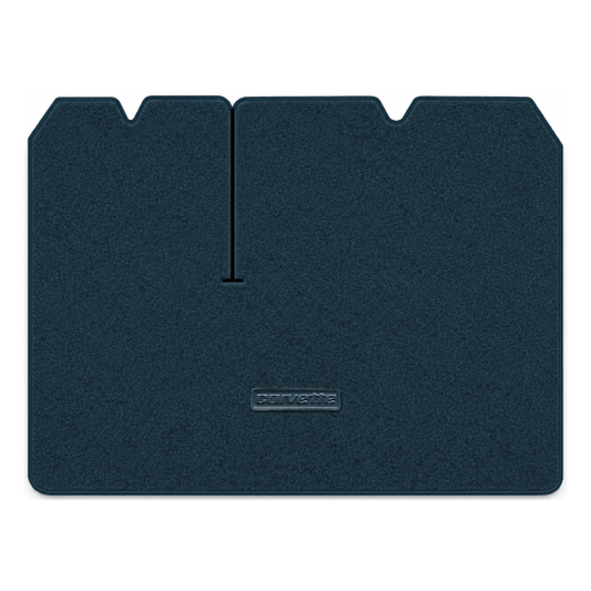 Illustration of 1979 Chevrolet Corvette cargo mat for 2 compartment doors with the #D008 Die-Elec...