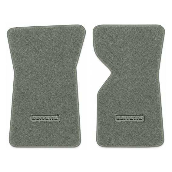 Illustration of 1978 Chevrolet Corvette floor mats with the #D008 Die-Electric 1976-82 Corvette l...