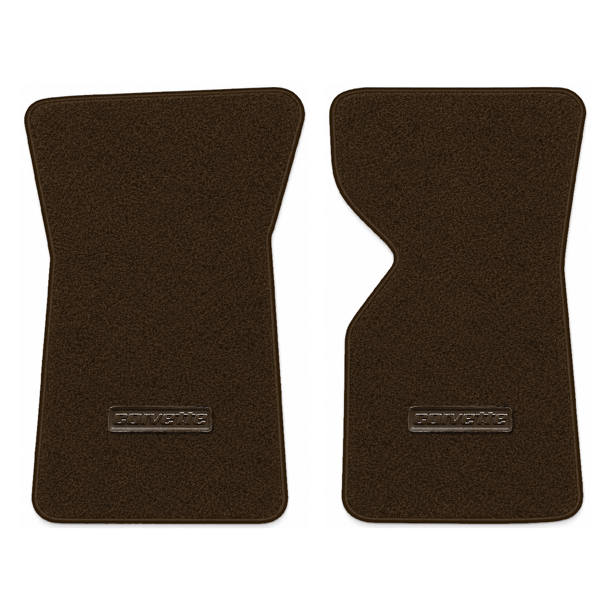 Illustration of 1978 Chevrolet Corvette floor mats with the #D008 Die-Electric 1976-82 Corvette l...