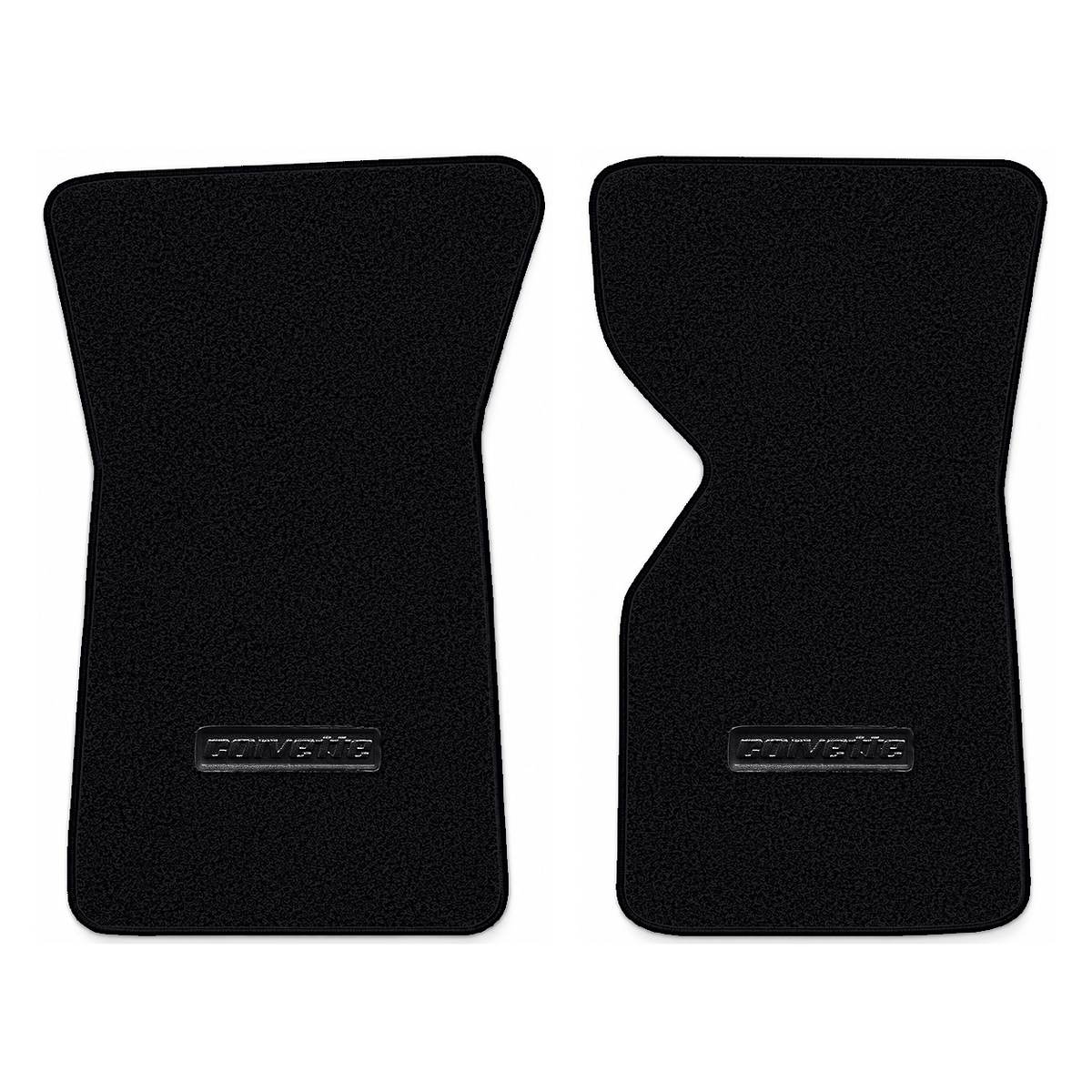 Illustration of 1982 Chevrolet Corvette floor mats with the #D008 Die-Electric 1976-82 Corvette l...