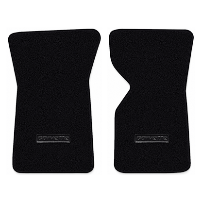 Illustration of 1978 Chevrolet Corvette floor mats with the #D008 Die-Electric 1976-82 Corvette l...