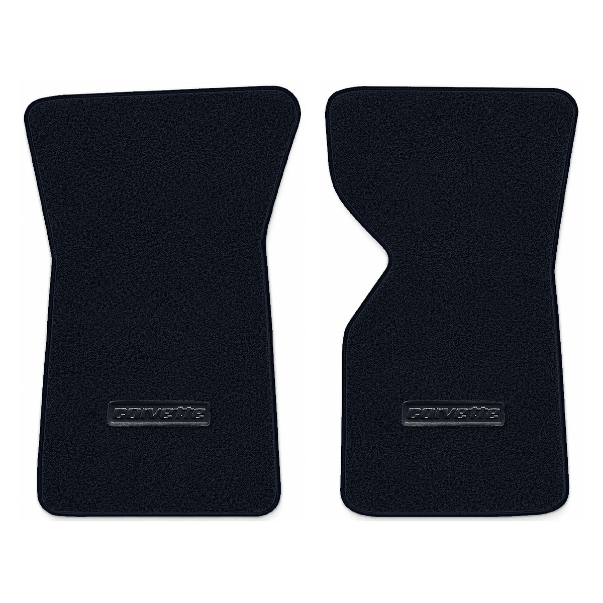 Illustration of 1982 Chevrolet Corvette floor mats with the #D008 Die-Electric 1976-82 Corvette l...
