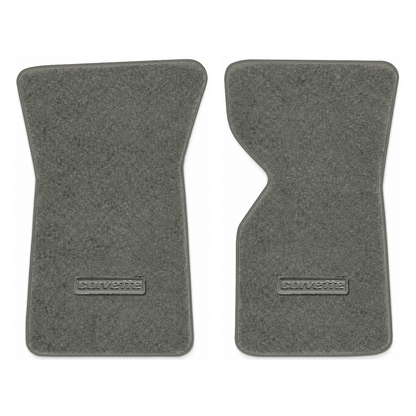 Illustration of 1978 Chevrolet Corvette floor mats with the #D008 Die-Electric 1976-82 Corvette l...