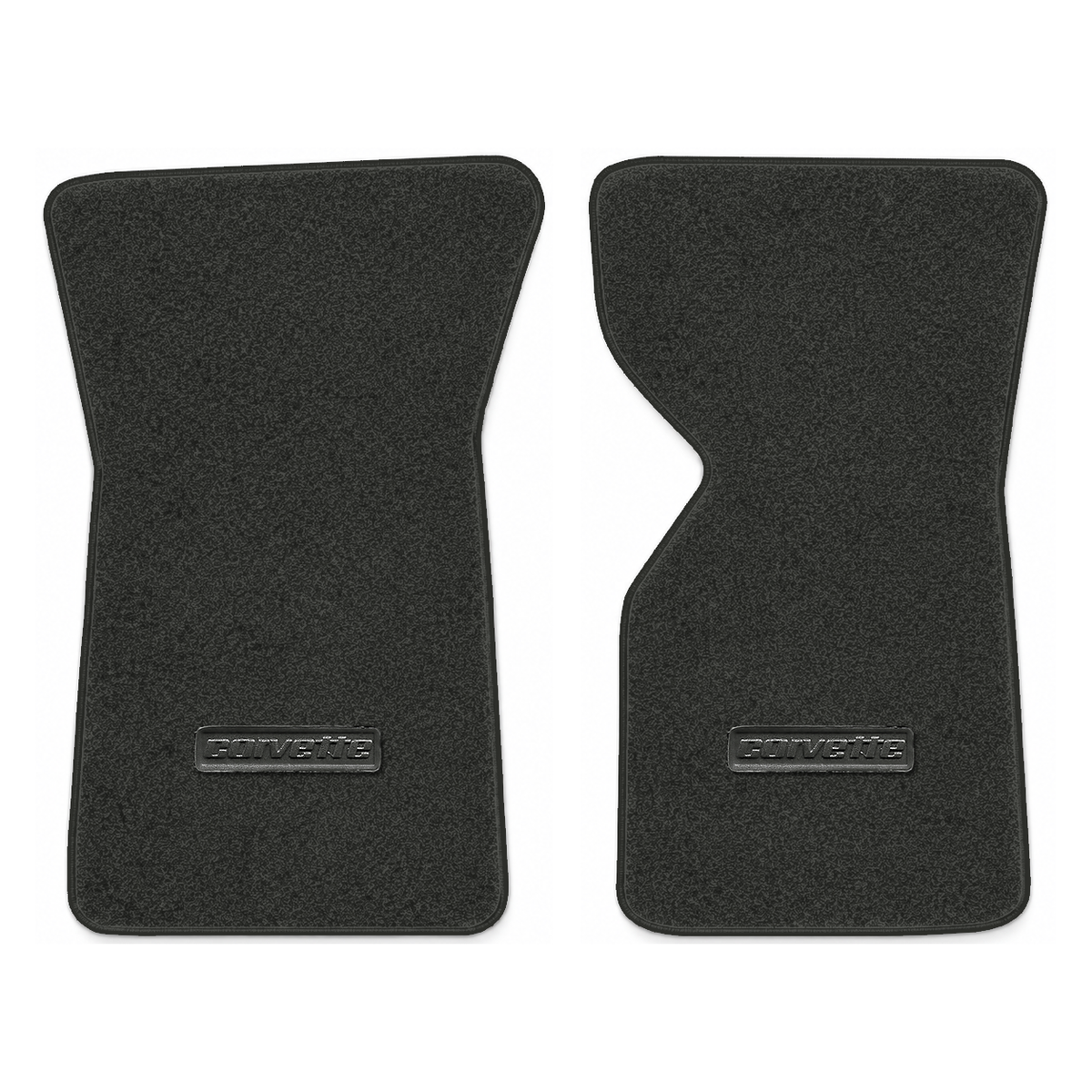 Illustration of 1978 Chevrolet Corvette floor mats with the #D008 Die-Electric 1976-82 Corvette l...