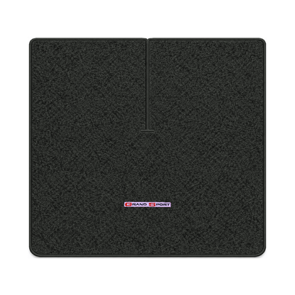 Illustration of 1994 Chevrolet Corvette coupe cargo mat with the #114 1996 Corvette Grand Sport l...