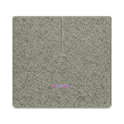Illustration of 1989 Chevrolet Corvette coupe cargo mat with the #114 1996 Corvette Grand Sport l...