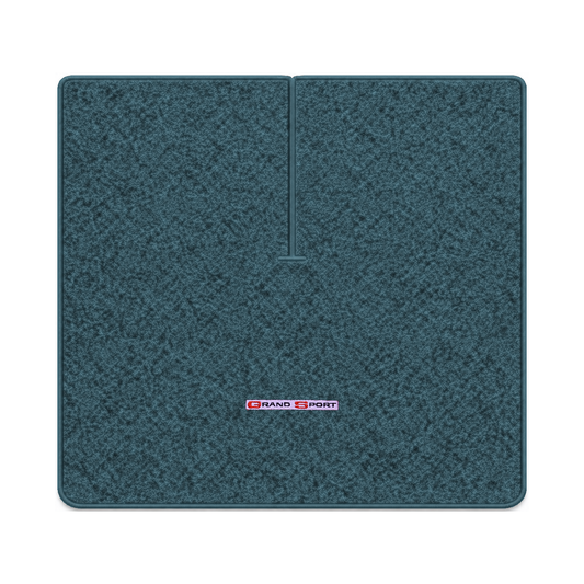 Illustration of 1994 Chevrolet Corvette coupe cargo mat with the #114 1996 Corvette Grand Sport l...