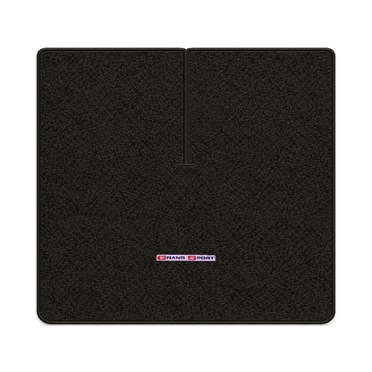 Illustration of 1989 Chevrolet Corvette coupe cargo mat with the #114 1996 Corvette Grand Sport l...