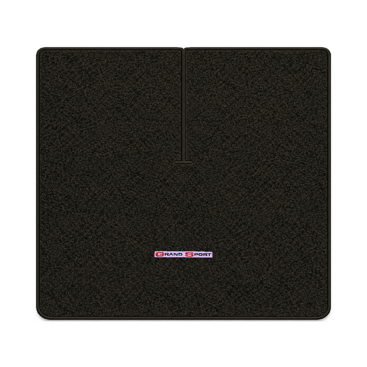 Illustration of 1987 Chevrolet Corvette coupe cargo mat with the #114 1996 Corvette Grand Sport l...
