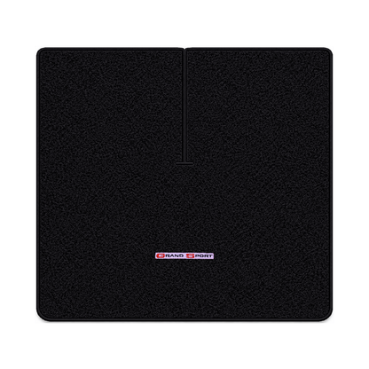 Illustration of 1988 Chevrolet Corvette coupe cargo mat with the #114 1996 Corvette Grand Sport l...