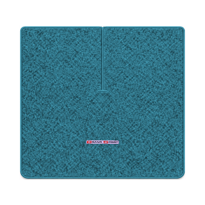 Illustration of 1989 Chevrolet Corvette coupe cargo mat with the #114 1996 Corvette Grand Sport l...
