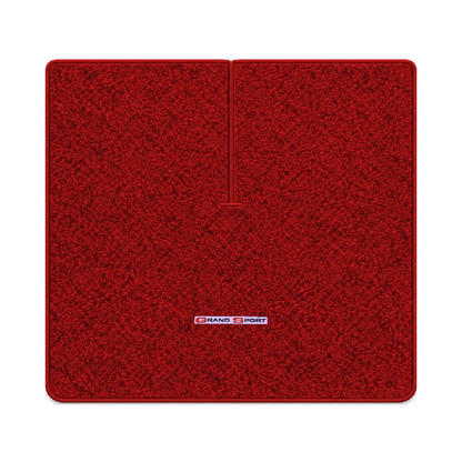 Illustration of 1989 Chevrolet Corvette coupe cargo mat with the #114 1996 Corvette Grand Sport l...