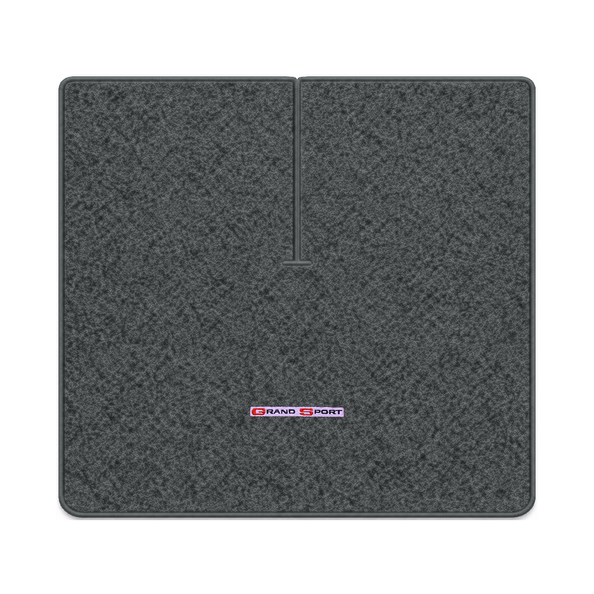 Illustration of 1991 Chevrolet Corvette coupe cargo mat with the #114 1996 Corvette Grand Sport l...