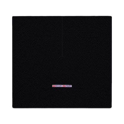 Illustration of 1987 Chevrolet Corvette coupe cargo mat with the #114 1996 Corvette Grand Sport l...