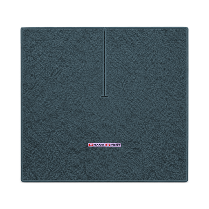 Illustration of 1989 Chevrolet Corvette coupe cargo mat with the #114 1996 Corvette Grand Sport l...