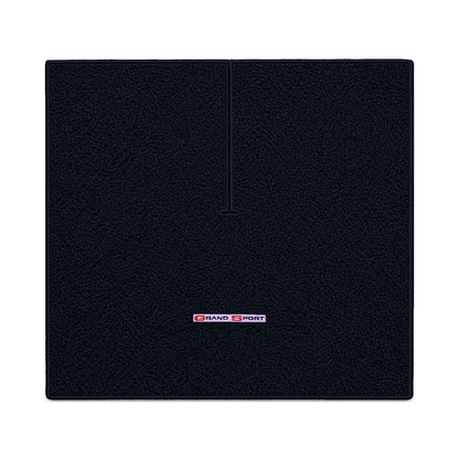 Illustration of 1989 Chevrolet Corvette coupe cargo mat with the #114 1996 Corvette Grand Sport l...