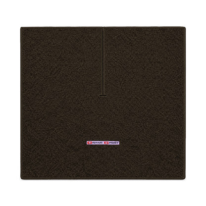 Illustration of 1991 Chevrolet Corvette coupe cargo mat with the #114 1996 Corvette Grand Sport l...