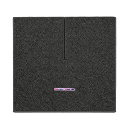 Illustration of 1989 Chevrolet Corvette coupe cargo mat with the #114 1996 Corvette Grand Sport l...