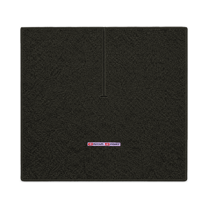 Illustration of 1991 Chevrolet Corvette coupe cargo mat with the #114 1996 Corvette Grand Sport l...