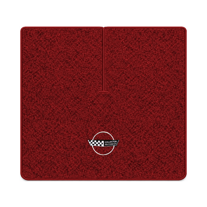 Illustration of 1984 Chevrolet Corvette coupe cargo mat with the #115 1996 Corvette Collectors Ed...