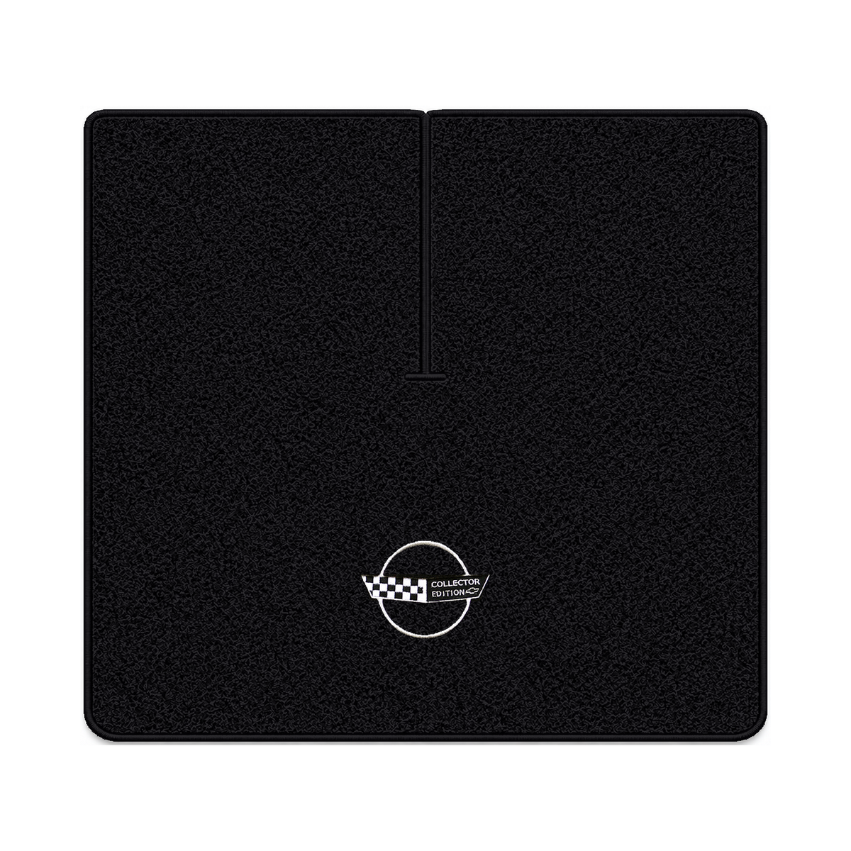Illustration of 1990 Chevrolet Corvette coupe cargo mat with the #115 1996 Corvette Collectors Ed...