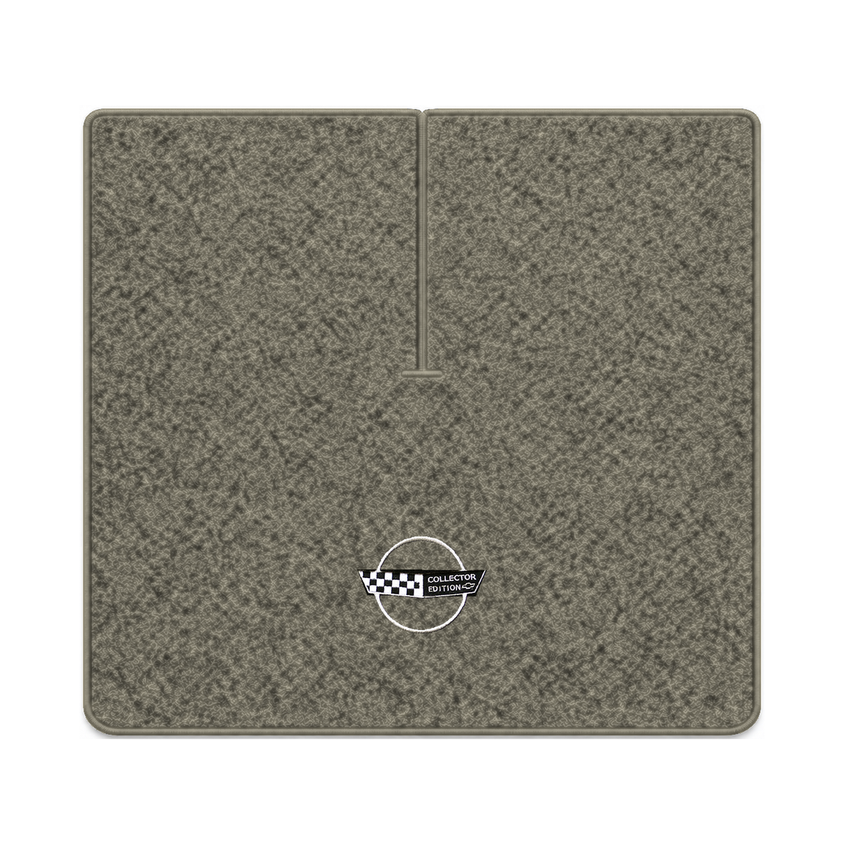 Illustration of 1990 Chevrolet Corvette coupe cargo mat with the #115 1996 Corvette Collectors Ed...