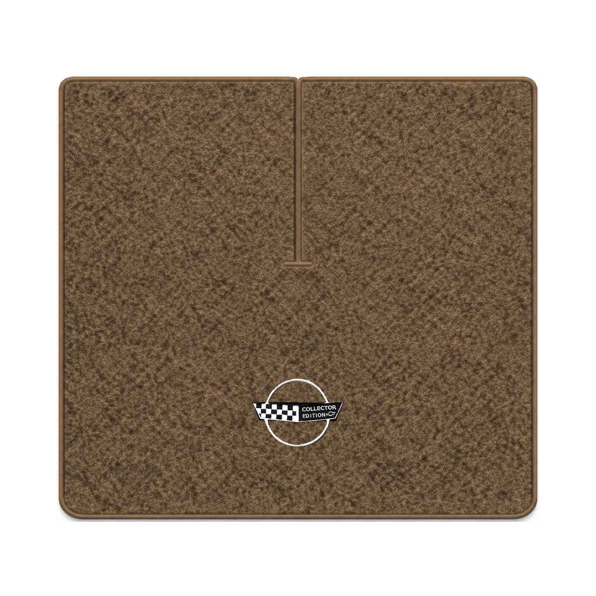 Illustration of 1986 Chevrolet Corvette coupe cargo mat with the #115 1996 Corvette Collectors Ed...